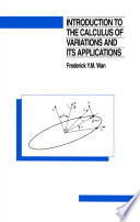 Introduction to the calculus of variations and its applications /