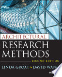 Architectural research methods.