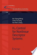 H [infinity symbol] control for nonlinear descriptor systems /