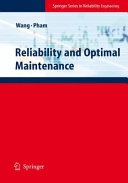 Reliability and optimal maintenance /