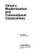 China's modernization and transnational corporations /