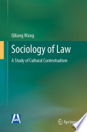 Sociology of Law : A Study of Cultural Contextualism /