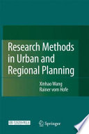 Research methods in urban and regional planning /