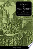Roles of authority : thespian biography and celebrity in eighteenth-century Britain /