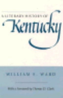 A literary history of Kentucky /