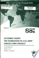 Accessing talent : the foundation of a U.S. Army Officer Corps strategy /