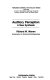 Auditory perception : a new synthesis /