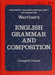 Warriner's English grammar and composition /