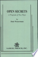 Open secrets : a program of two plays /