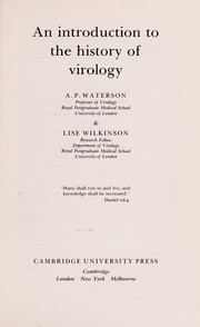 An introduction to the history of virology /
