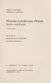 Florida landscape plants : native and exotic /