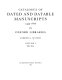 Catalogue of dated and datable manuscripts c. 435-1600 in Oxford libraries /