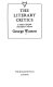 The literary critics : a study of English descriptive criticism /