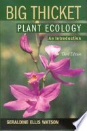 Big Thicket plant ecology : an introduction /