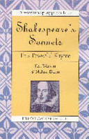 A workshop approach to Shakespeare's sonnets : this powerful rhyme /