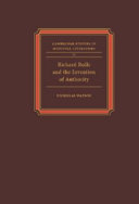 Richard Rolle and the invention of authority /