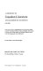 A checklist of Canadian literature and background materials, 1628-1960 : in two parts: first, a comprehensive list of the books which constitute Canadian literature written in English; and second, a selective list of other books by Canadian authors which reveal the backgrounds of that literature.