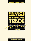 Finance of international trade /