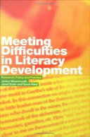 Meeting difficulties in literacy development : research, policy and practice /