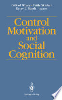 Control Motivation and Social Cognition /