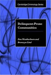 Delinquent-prone communities /