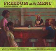Freedom on the menu : the Greensboro sit-ins /