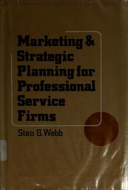 Marketing & strategic planning for professional service firms /