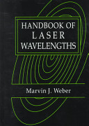 Handbook of laser wavelengths /