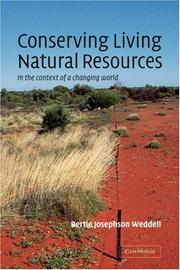 Conserving living natural resources : in the context of a changing world /