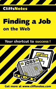 CliffsNotes finding a job on the Web /