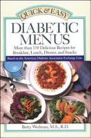 Quick & easy diabetic menus /