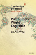 Posthumanist world Englishes /