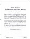 The educator's information highway /
