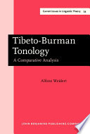 Tibeto-Burman tonology : a comparative account /