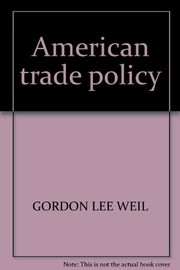American trade policy : a new round /