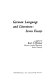 German language and literature: seven essays /