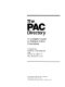 The PAC directory : a complete guide to political action committees /