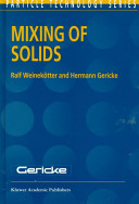 Mixing of solids /