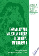 Enzymology and Molecular Biology of Carbonyl Metabolism 3 /