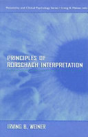 Principles of Rorschach interpretation /