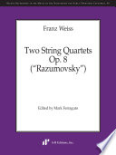 Two string quartets, op. 8 : ("Razumovsky") /