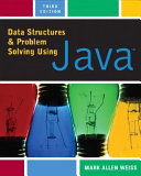 Data structures & problem solving using Java /