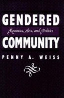 Gendered community : Rousseau, sex, and politics /