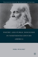 Poetry and public discourse in nineteenth-century America /