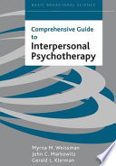 Comprehensive guide to interpersonal psychotherapy /