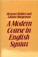 A modern course in English syntax /