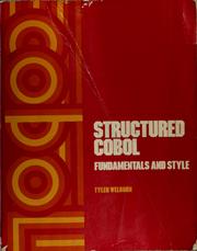 Structured COBOL : fundamentals and style /