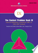 The contest problem book IX : American Mathematics Competitions (AMC 12), 2001-2007 /