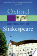 A dictionary of Shakespeare /