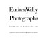 Eudora Welty : photographs /